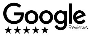 Google Reviews logo with a five-star rating